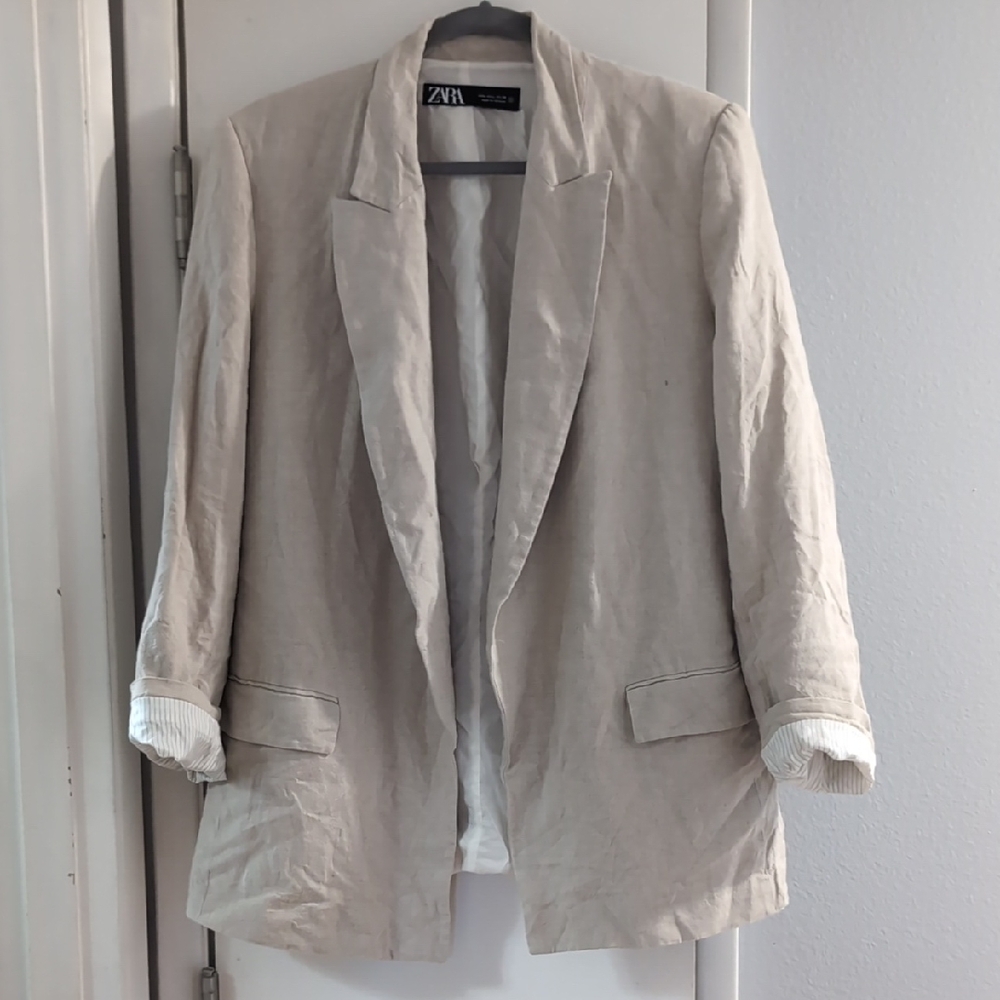 Zara Women's Beige Blazer